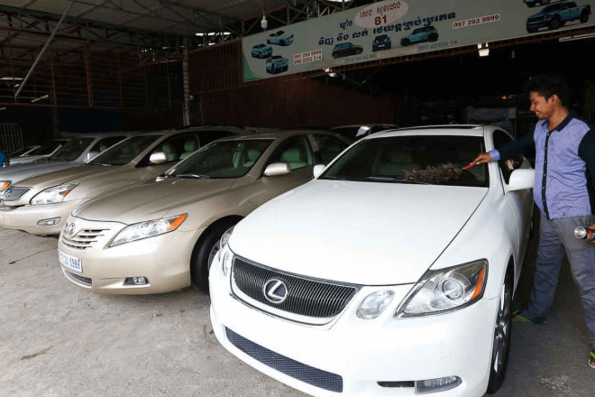 カンボジアの自動車輸入額、25年は前年比60％増の11億ドル