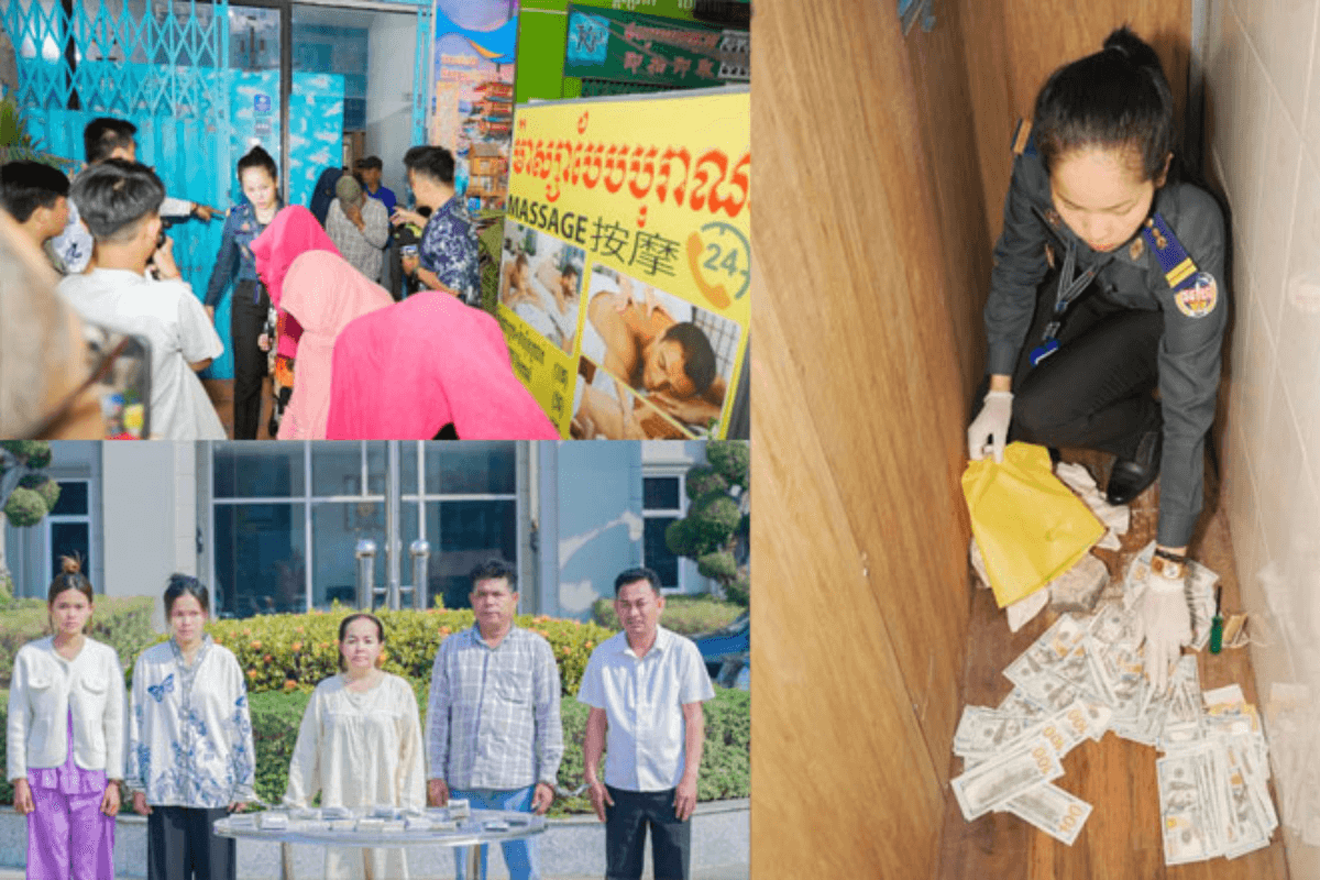 プノンペンで偽ドル札詐欺、マッサージ店が紙幣をすり替え