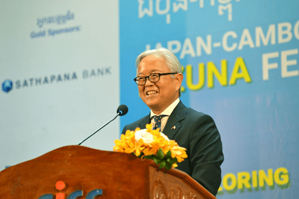 プノンペンで絆フェスティバル、日本大使が停戦合意を歓迎