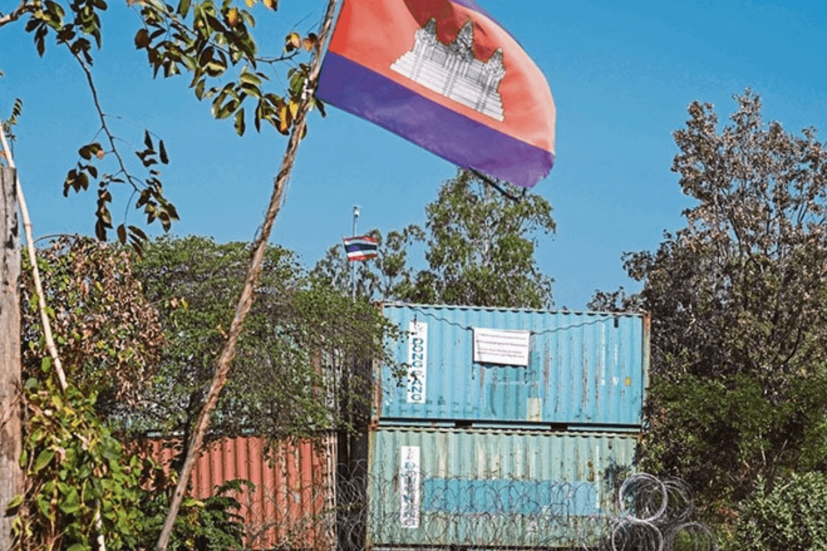 タイ軍の国境占拠、政府が国際法違反と非難