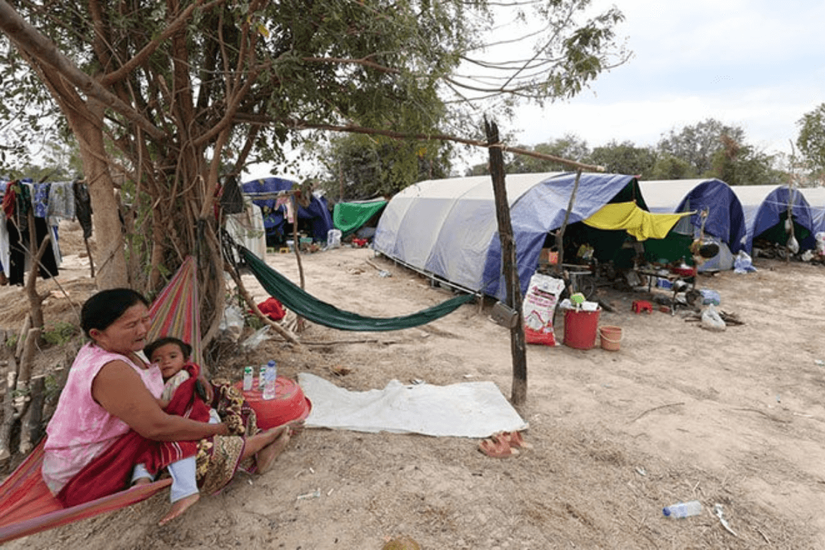 タイ軍の越境活動を巡る緊張、住民帰還進まず