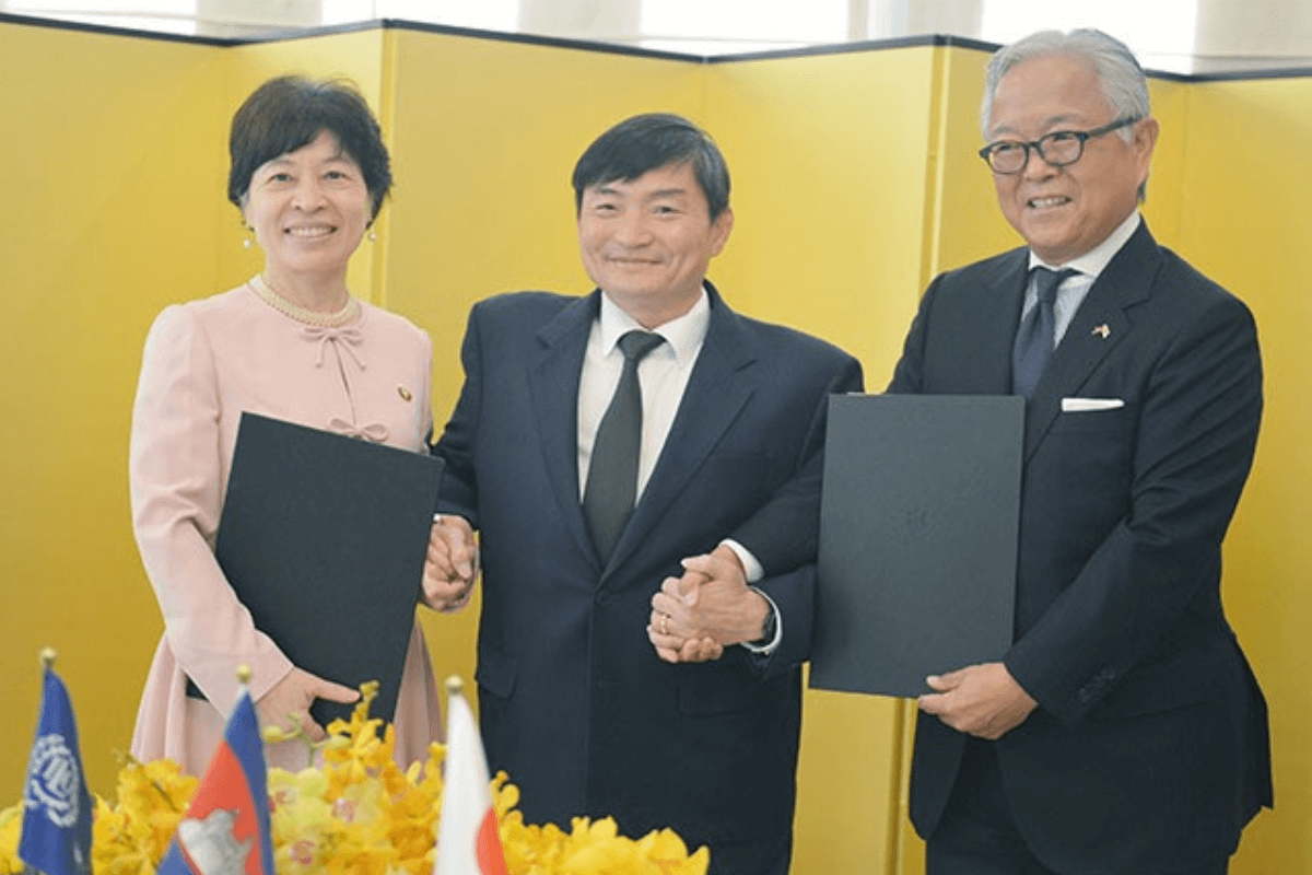 カンボジア帰還労働者支援、日本政府が100万ドル拠出