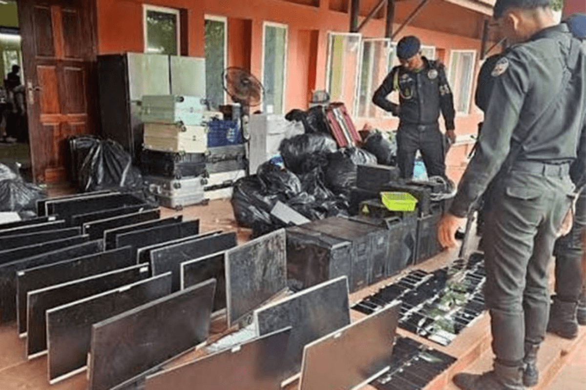 プノンペンで日本人15人拘束、詐欺関連の疑い