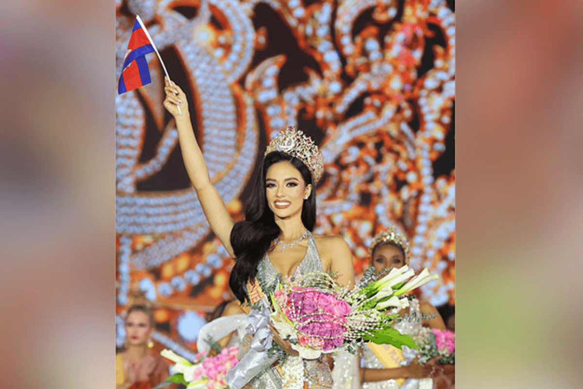 国際ミス大会、カンボジア代表が初の世界一