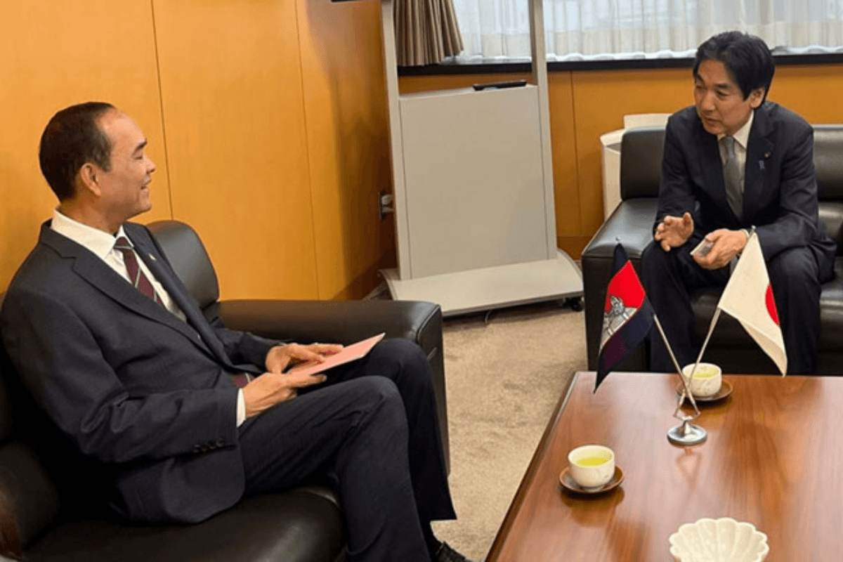 カンボジア駐日大使指名者、衆院議員と会談･関係強化で一致