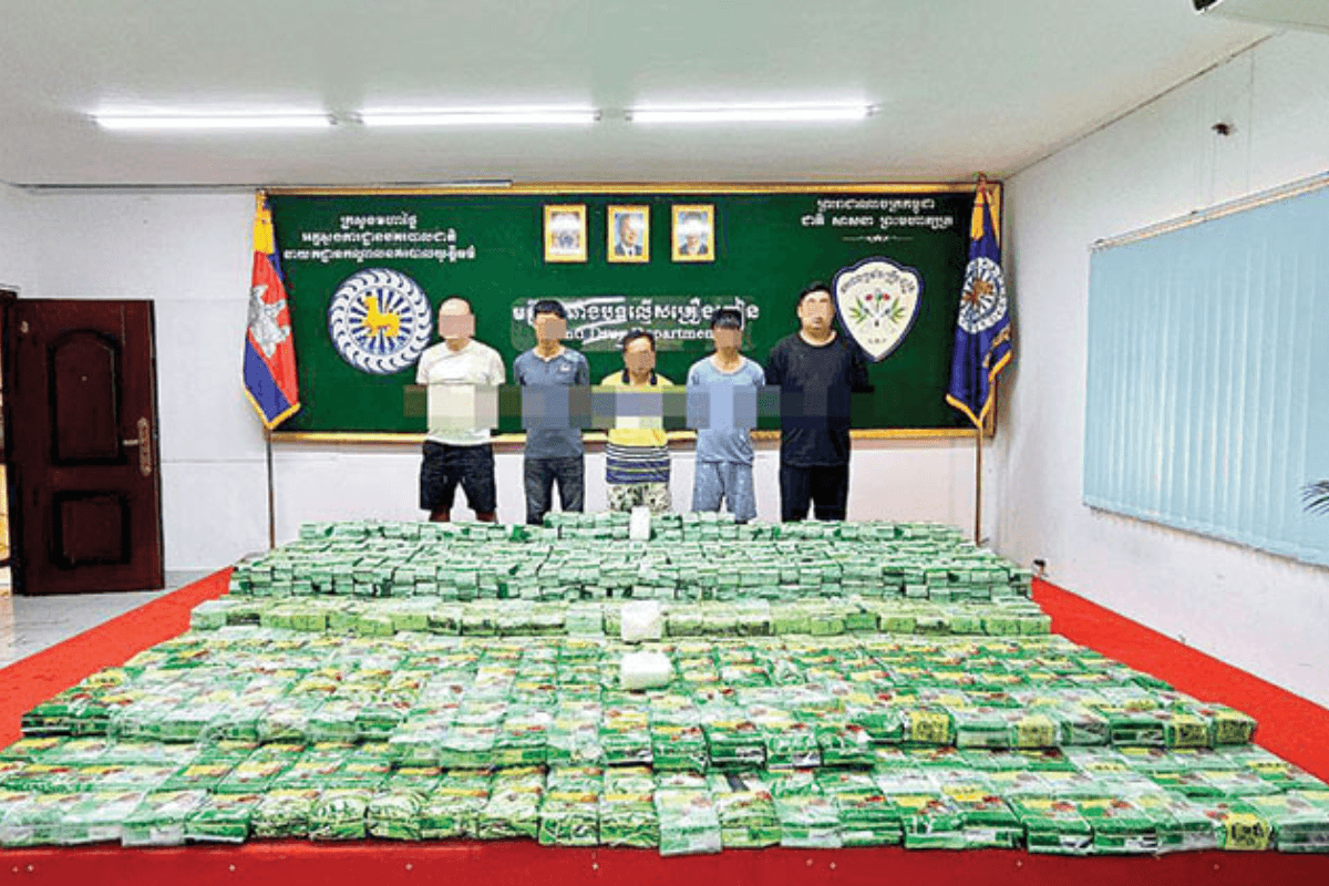第一四半期に約700kgを押収、カンボジアの薬物動向