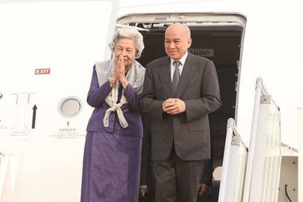 カンボジア国王、前立腺がんで北京で治療継続