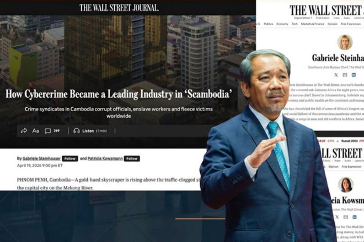 「スカンボジア」表現に激怒、政府がWSJへ撤回要求と反論