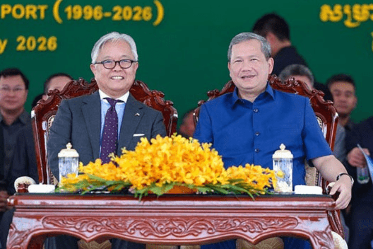 シアヌーク港発展へ日本に期待、首相が追加支援を直訴