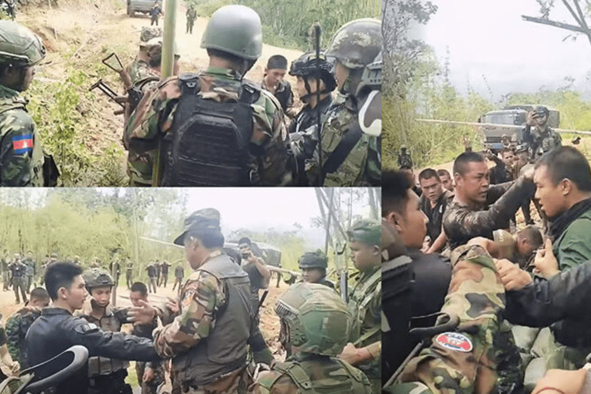 タイとカンボジア国境で再び軍対峙、有刺鉄線が引き金に緊張再燃