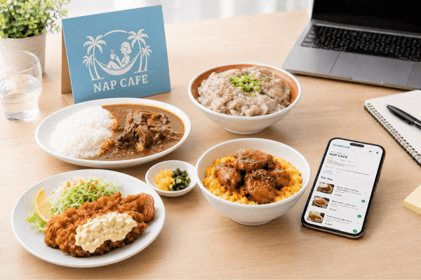 朝7時から注文OK！プノンペン「NAP CAFE」のデリバリーが大人気！