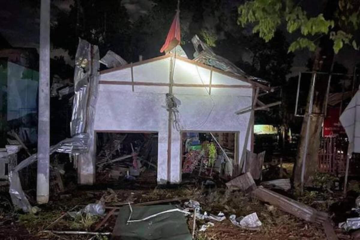 スーチー氏率いる国民民主連盟（NLD）支部前で爆発、モン州