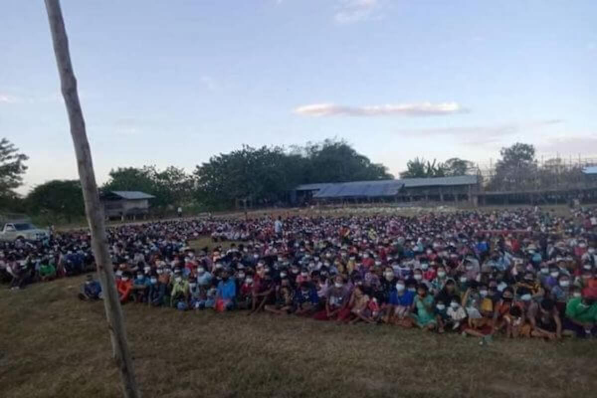 ミャワディ・レイケイコー村の難民、タイに避難から20日経過も帰国できず