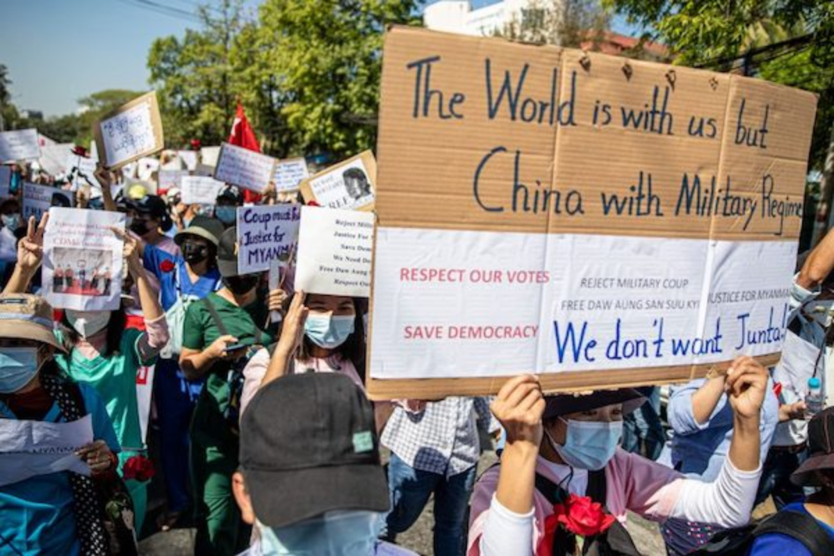 ミャンマーの市民団体らが中国主席に連名で書簡 国軍との関係見直し要求