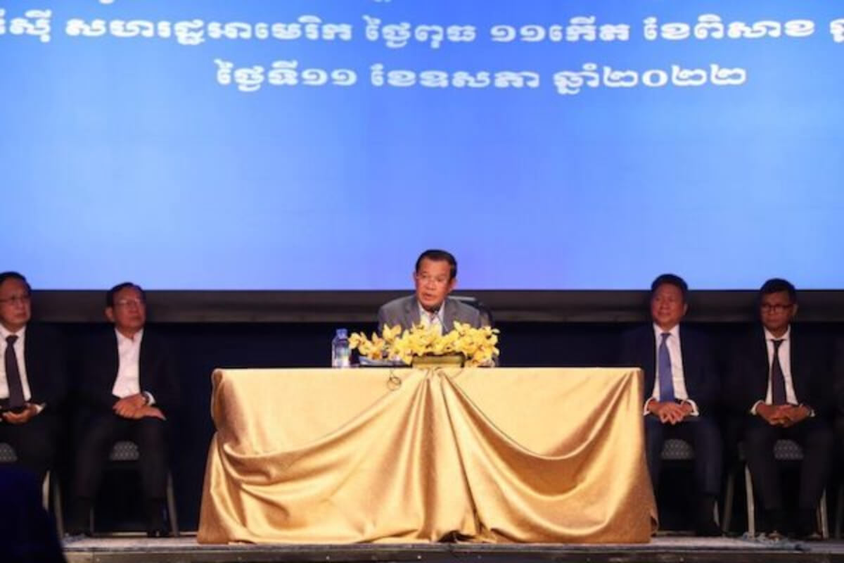 フンセン首相：ミャンマーの停戦交渉に抗議すれば自国民を殺す危険がある