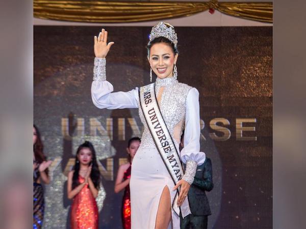 ミセスユニバース2019ミャンマー代表、中国開催の本戦出場へ