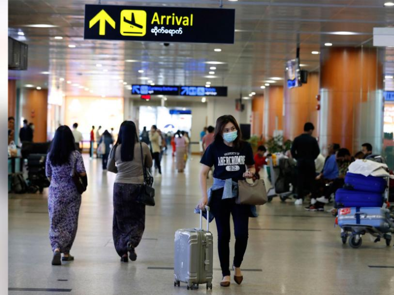 ミャンマー:欧州・イランの5カ国対象に入国制限、14日間の隔離か入国拒否