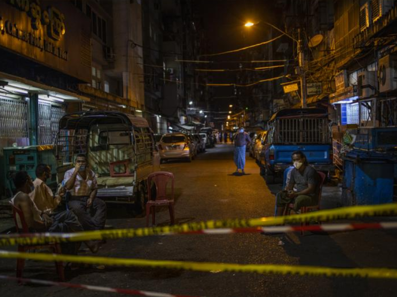 ヤンゴンの夜間外出禁止令、さらに2ヶ月延長　6月18日まで
