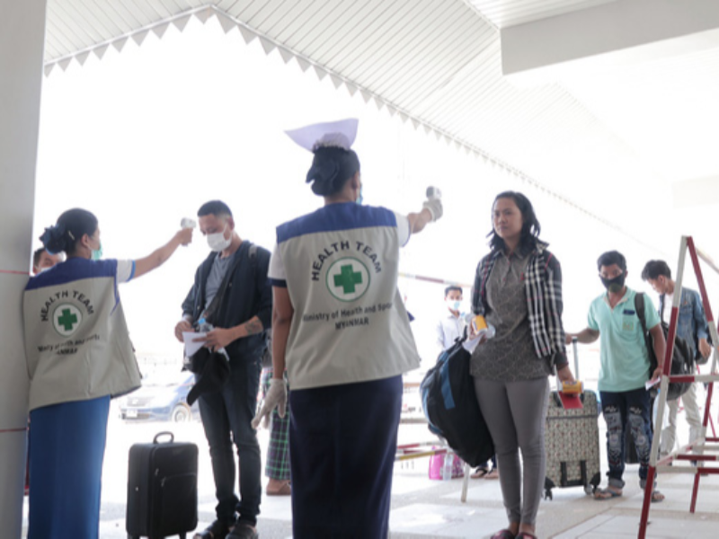 ミャンマー外務省、入国制限の延長を発表　5月15日まで