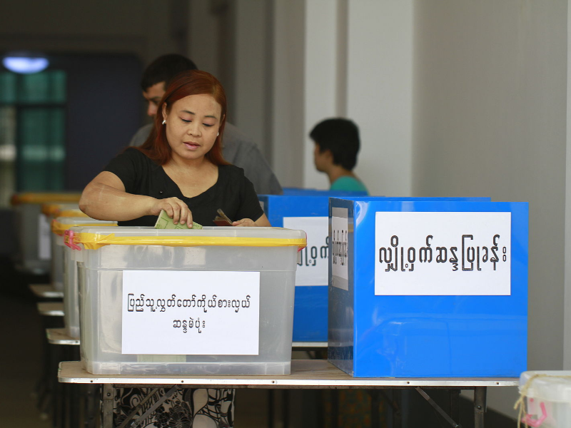 ミャンマー、新型コロナによる延期懸念も11月に選挙実施か