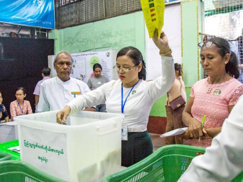 ミャンマー総選挙、11月8日に実施と発表