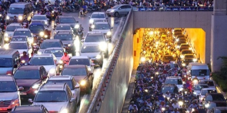 ハノイ、交通渋滞による損失が年間12億ドルに