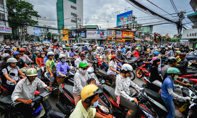 ベトナム、依然としてバイク利用者増加