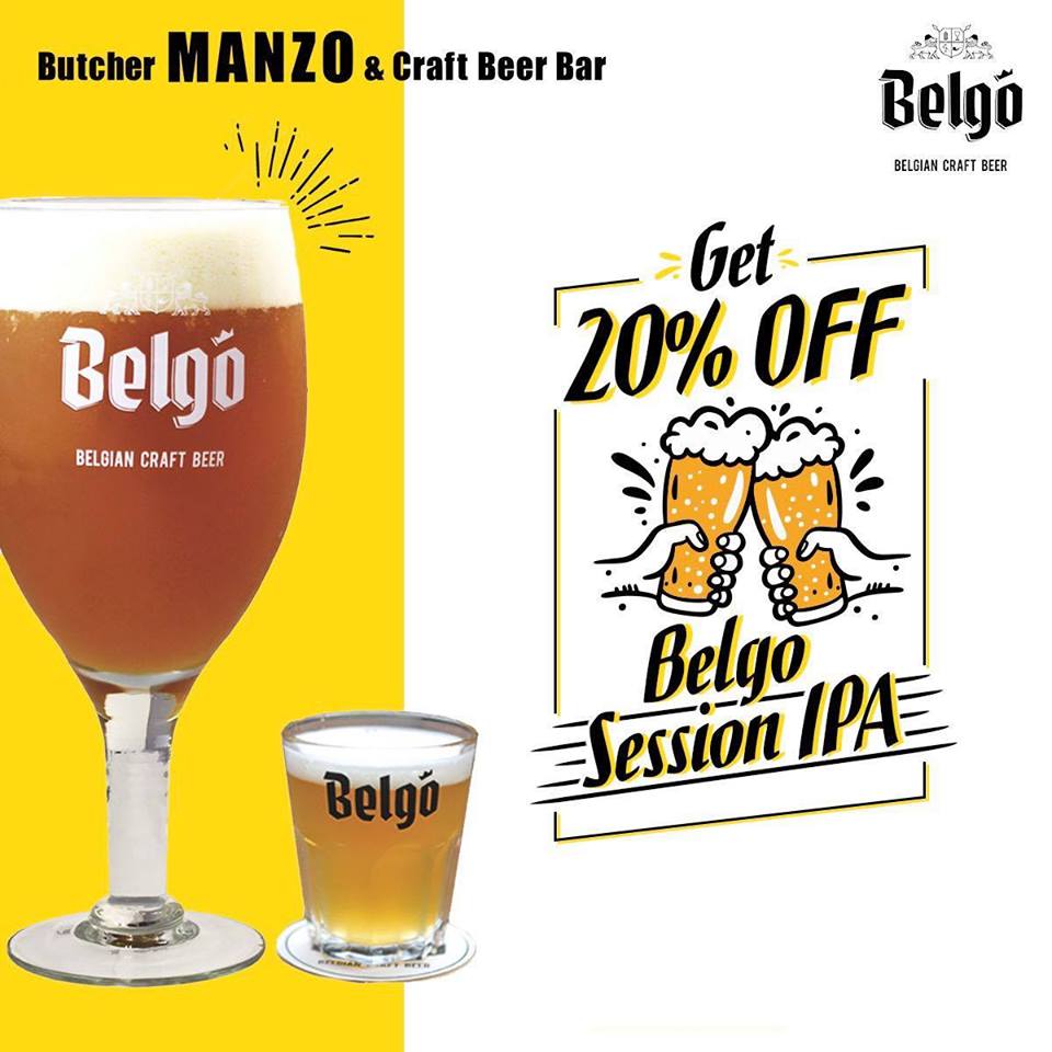 6月限定！【MANZO】ベルギービール「Belgo Session IPA」20％OFF！