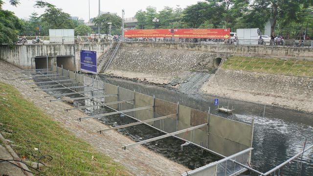 日本技術のTo Lich川浄化、今後も継続へ