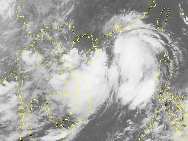 台風Wipha発生、2日にもベトナム北部に接近へ