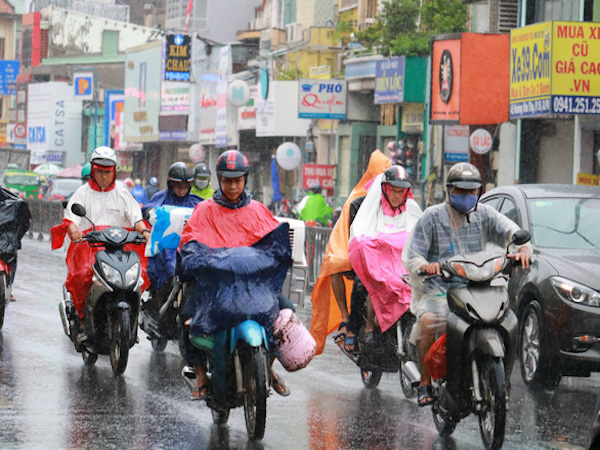 ベトナム、3連休は大雨か