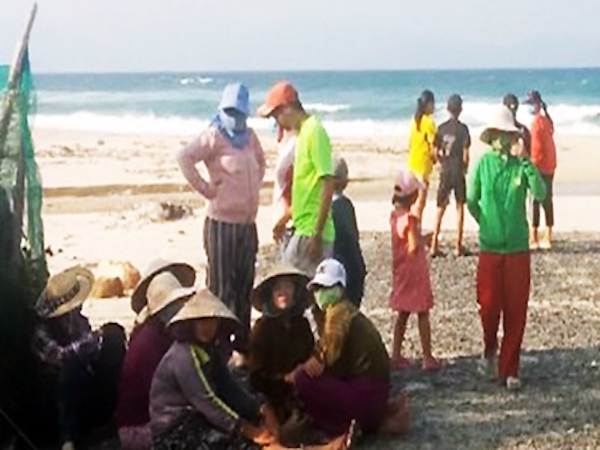 ベトナム中部のビーチで学生1名溺死、1名行方不明