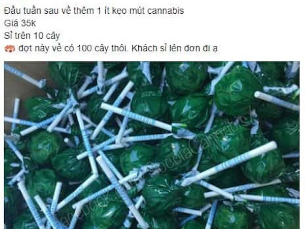 ベトナムで大麻入りキャンディの取引広がる