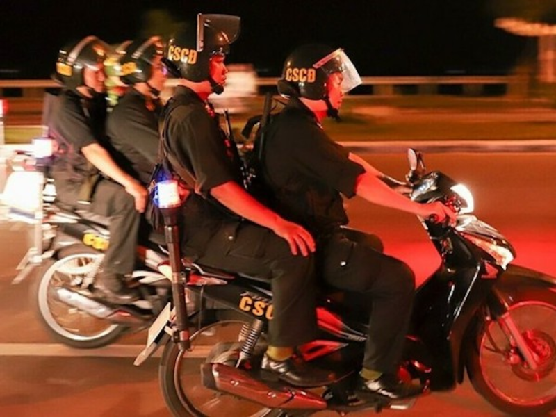 指名手配の中国人男性5人、ダナンで逮捕