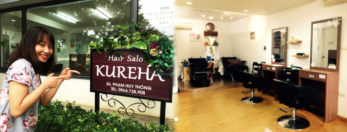 【KUREHA】ハノイの日系美容室！Posteのお客様限定でお得なペア割！