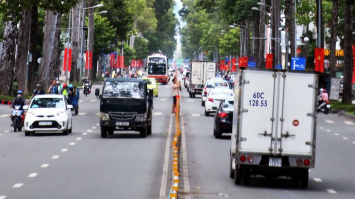 ホーチミン、日中の間市内中心部におけるトラックの走行を禁止