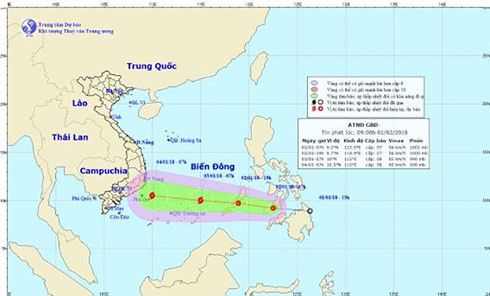 【天気予報】熱帯低気圧、東海で暴風雨に強まる恐れ