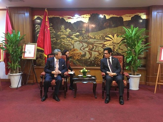 鹿児島、ベトナム商工会議所と対談 日越企業間のつながりを強化へ