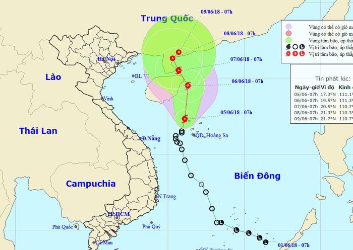 南シナ海で台風発生 ベトナムで豪雨の見込みか ポステ