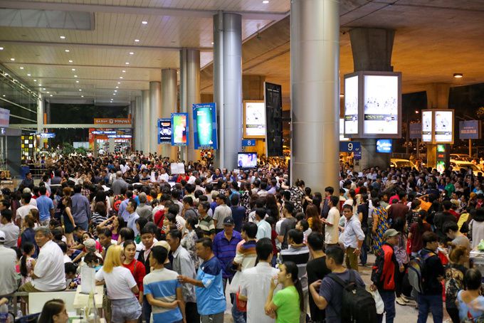 タンソンニャット国際空港、テト期間大混雑か