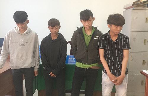 ベトナム人少年4人、ホイアンでの窃盗容疑で逮捕