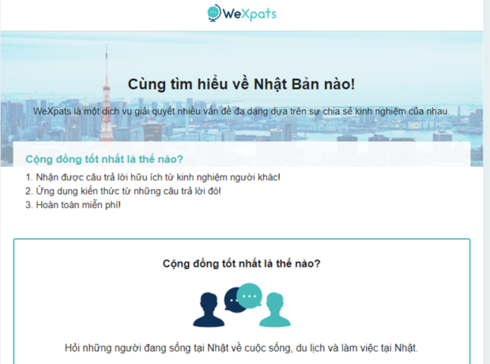 在日ベトナム人を支援するウェブサイトが開設