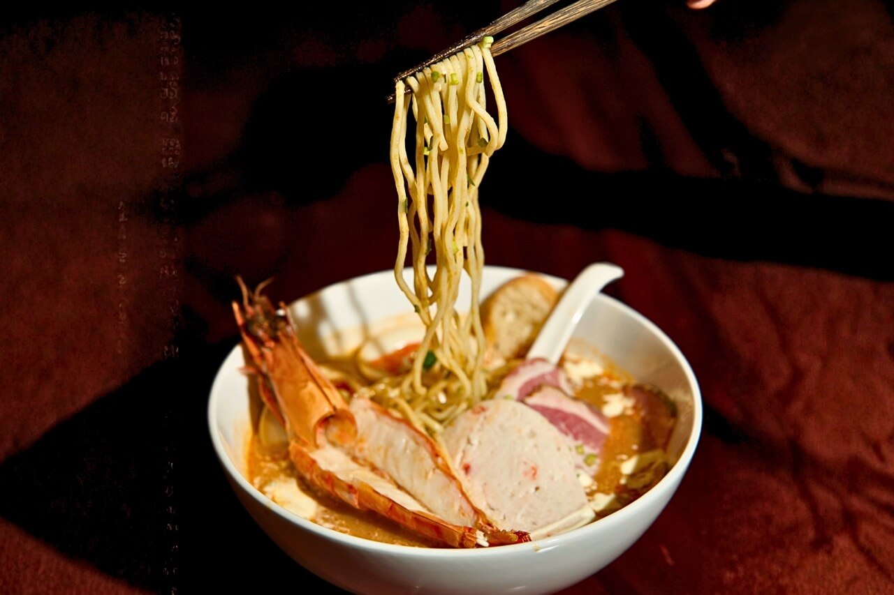 ホーチミン　レタントン　イルコルダ　海老ビスクラーメン
