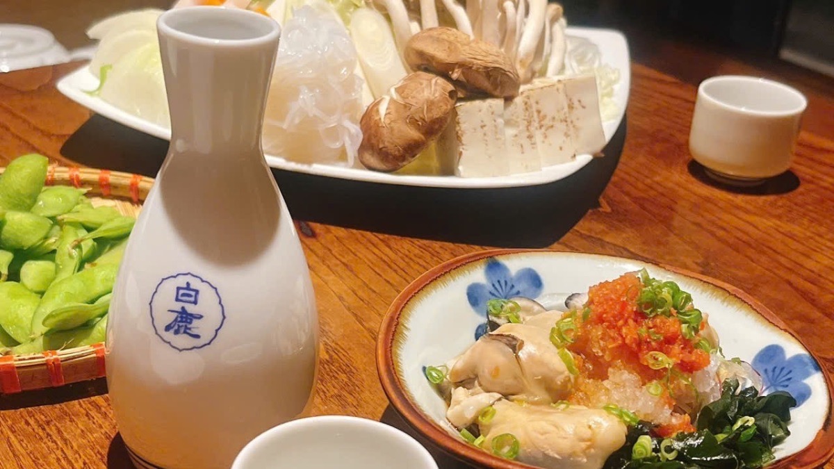 初詣 名物すき焼きや人気料理のイメージ