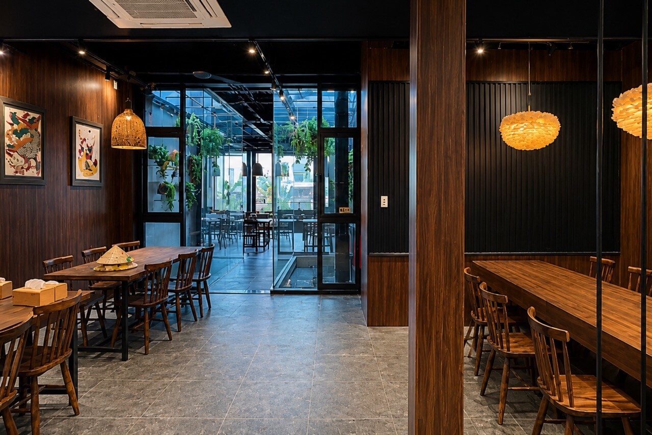 GODレストランの店内