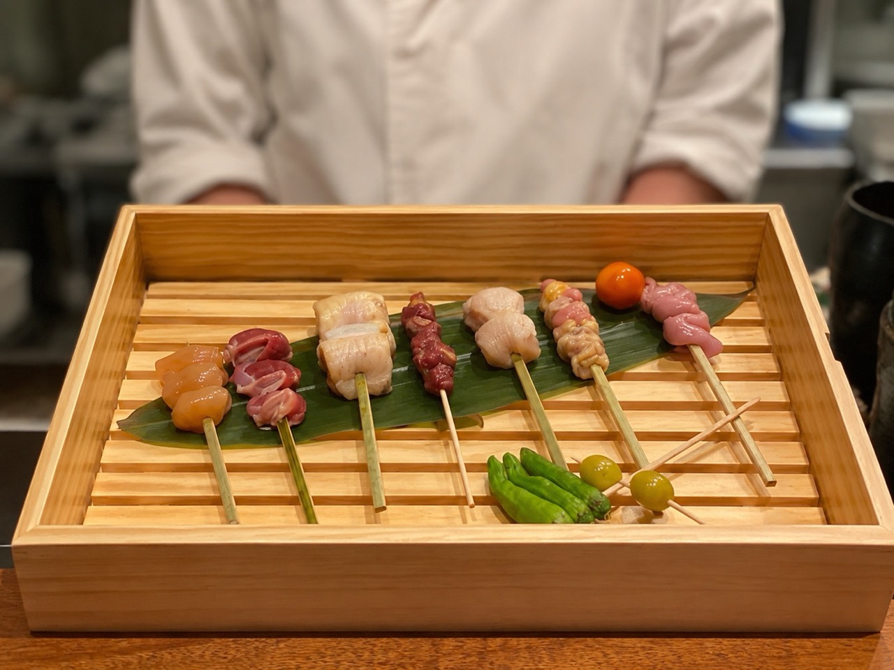 一鳥で提供される希少部位の焼き鳥のイメージ