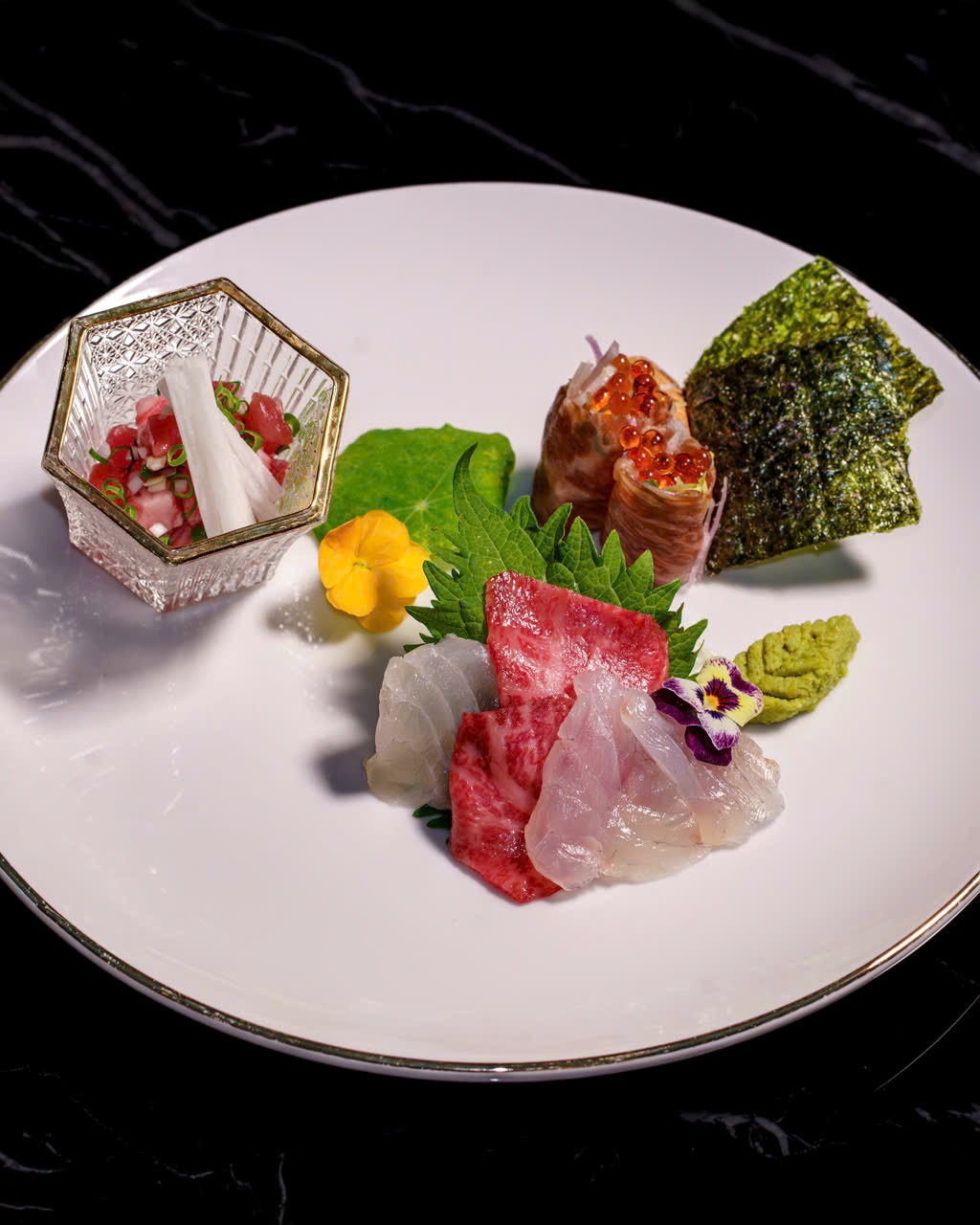 焼肉矢澤ハノイと鮨ななつのコラボレーションディナー料理2
