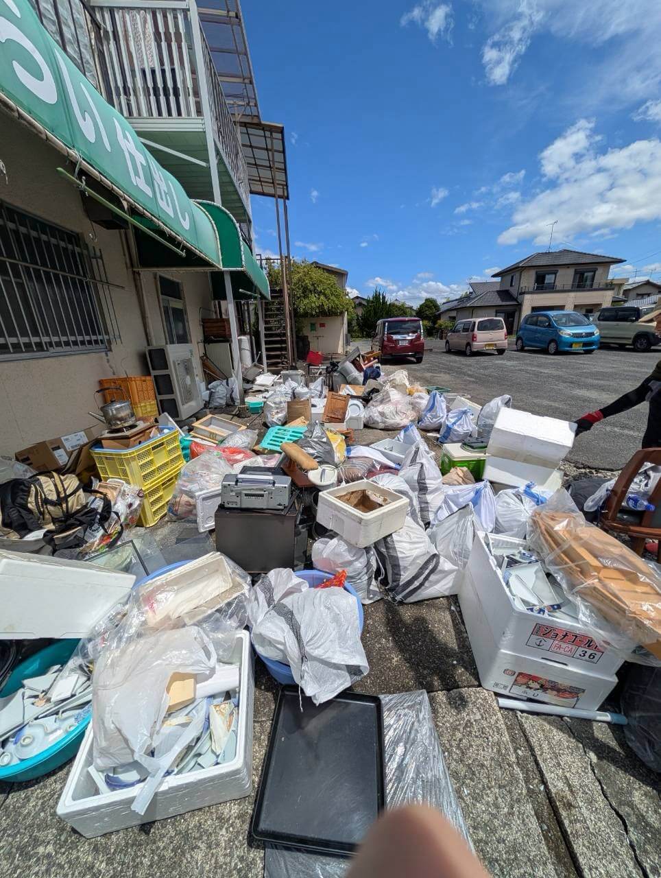 熊本の被災地で復興支援を行う様子