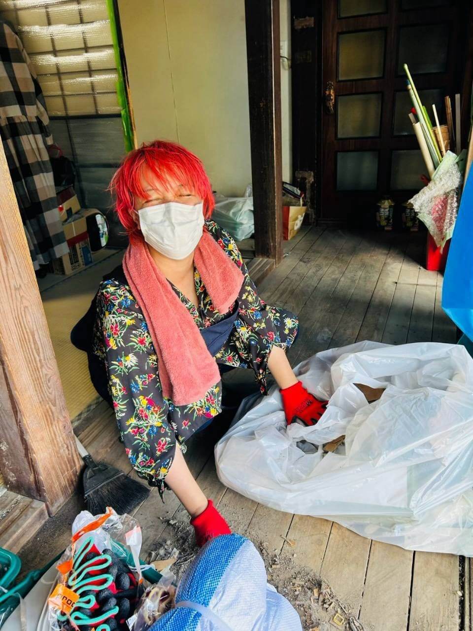 熊本で被災地の復興支援を行う古賀桃子さん