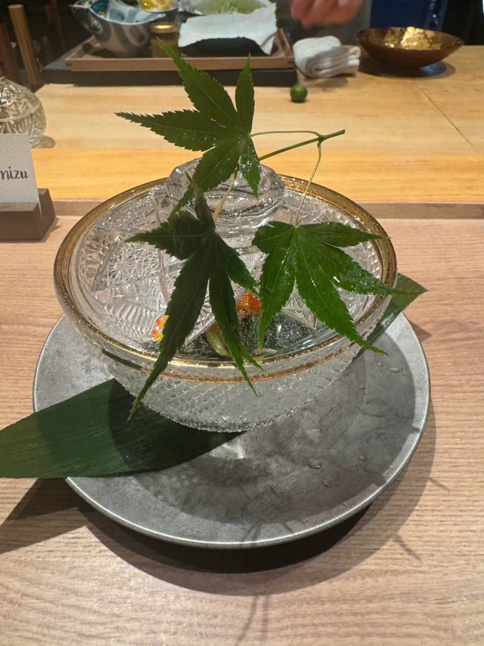 三代目石田屋のディナーコース料理1